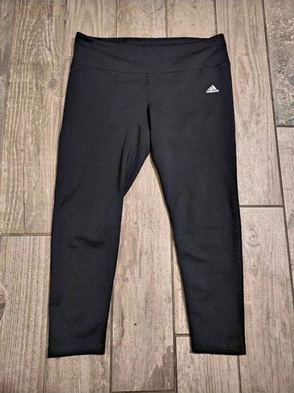 adidas Climalite Cropped Leggings Black Size XL